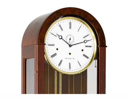 Horloge de parquet Hermle 193x52x32 cm bois • Carillon Westminster • Verre biseauté