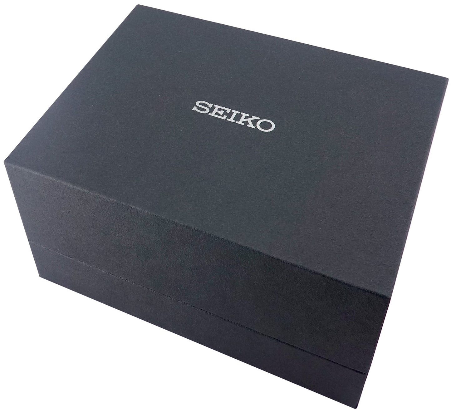Seiko Uhrenbox in Dunkelgrau mit SEIKO-Logo