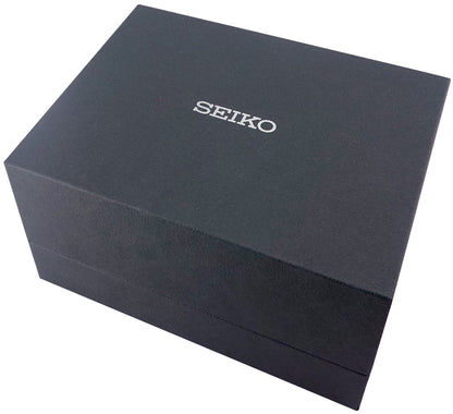 Seiko Uhrenbox in Dunkelgrau mit SEIKO-Logo