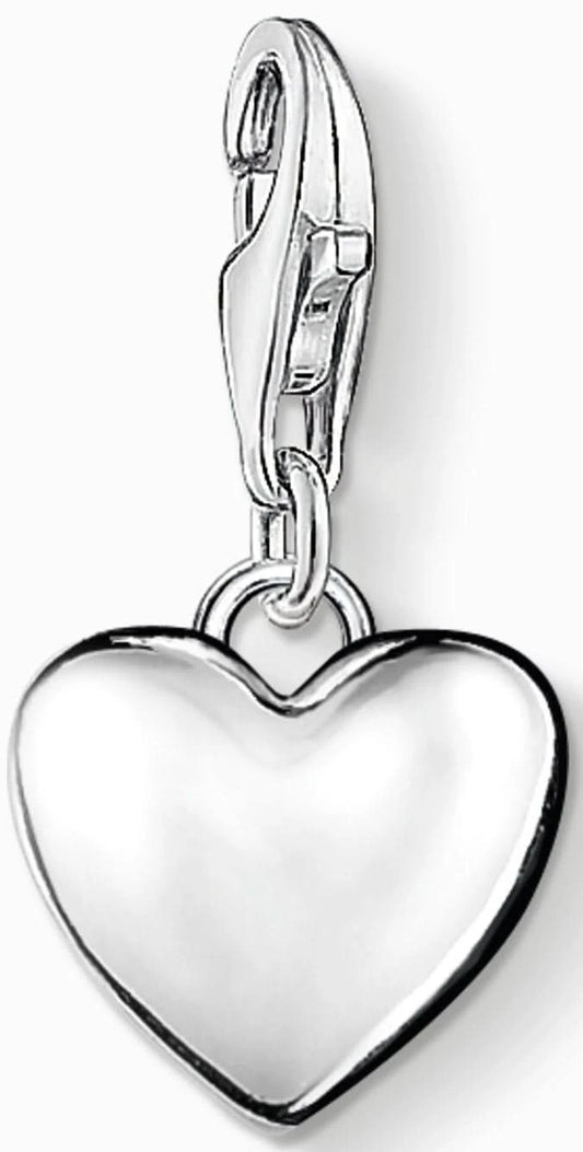 Thomas Sabo Charm Pendentif Modèle : 0913-001-12 Cœur - Argent Sterling 925