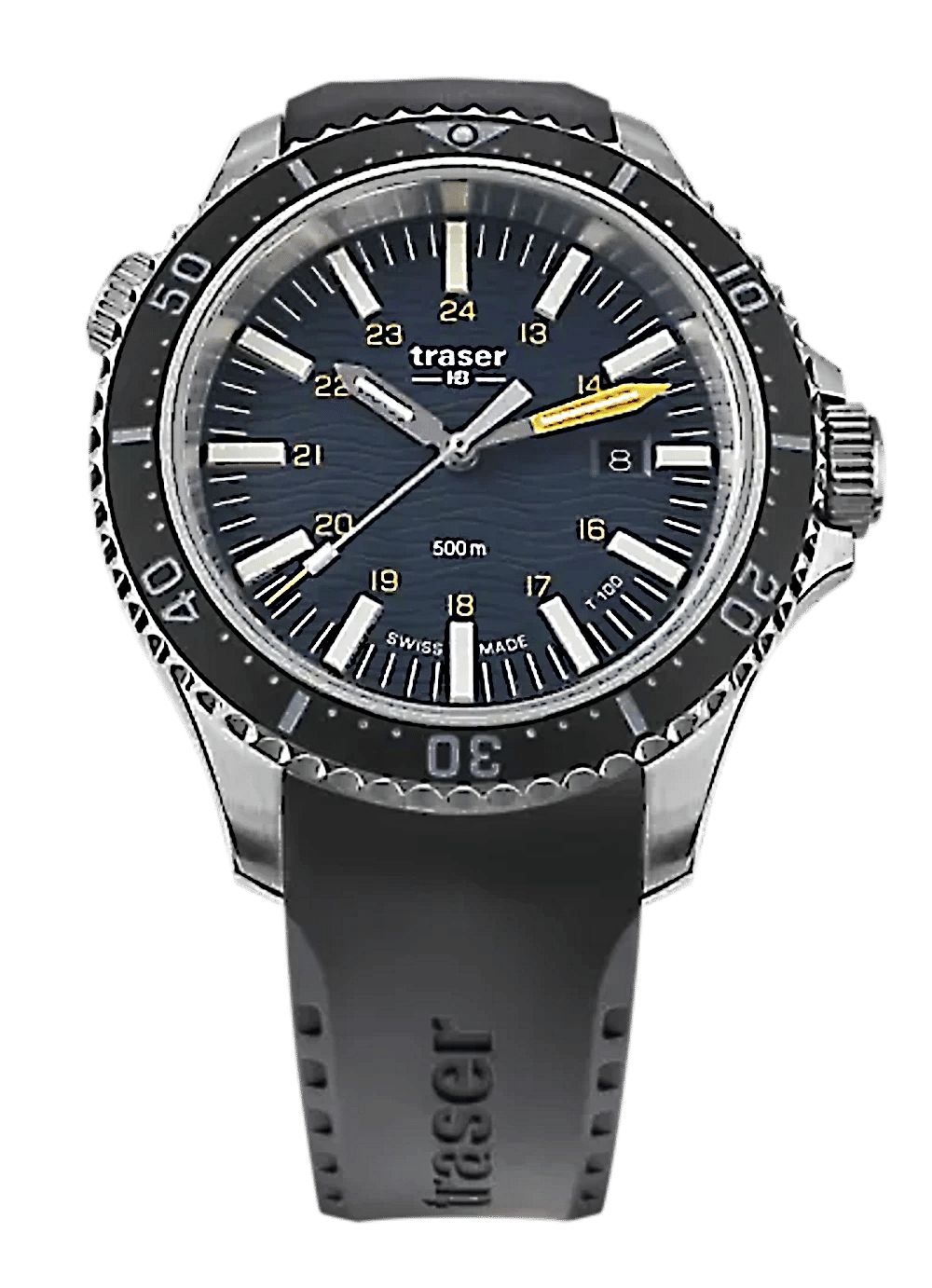 Traser P67 Diver 109371 Montre Homme • T100 Trigalight • 50 bar