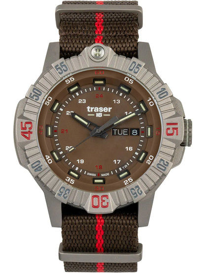 Montre tactique Traser P99 T Brown 110669 • Trigalight • Titane