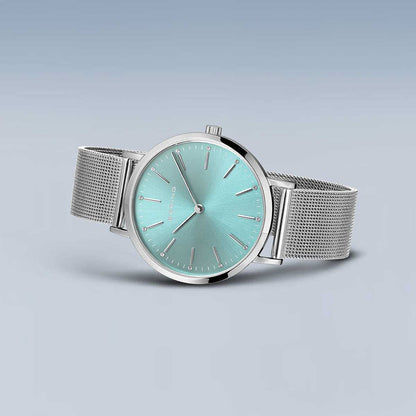Bering 14134-005-GWP Montre Femme • Verre Saphir • Maille Milanaise
