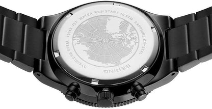 Bering Classic 15043-727 Montre Homme • Verre Saphir Anti-rayures • Cadran Bleu Sunray