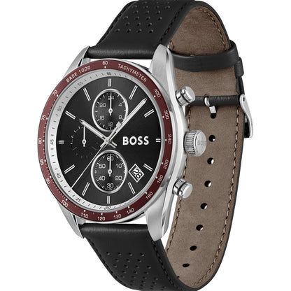 BOSS Grand Prix 1514343 Herrenuhr Schwarz • Quarzwerk • Klassisches Design, Bild 5