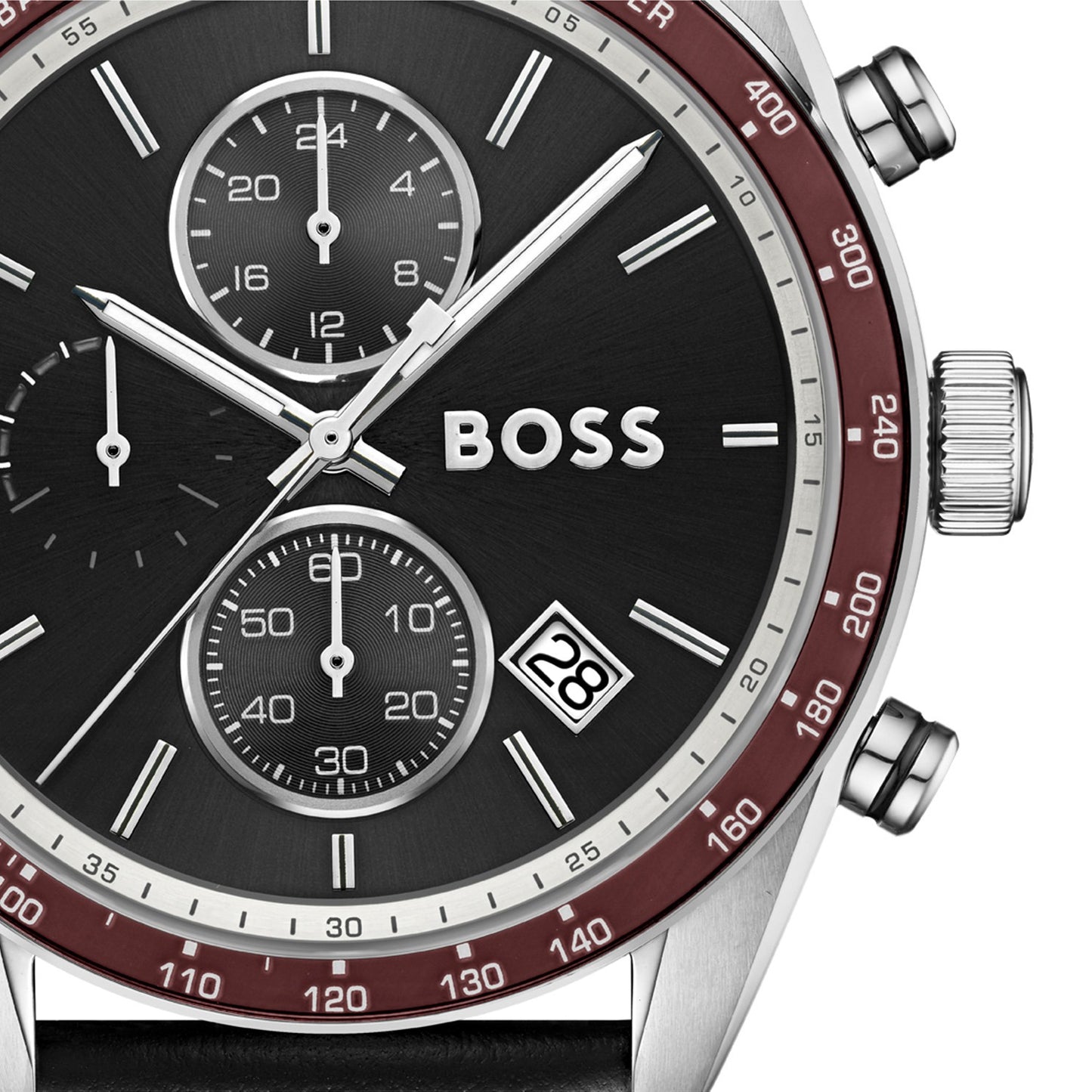 BOSS Grand Prix 1514343 Herrenuhr Schwarz • Quarzwerk • Klassisches Design, Bild 4