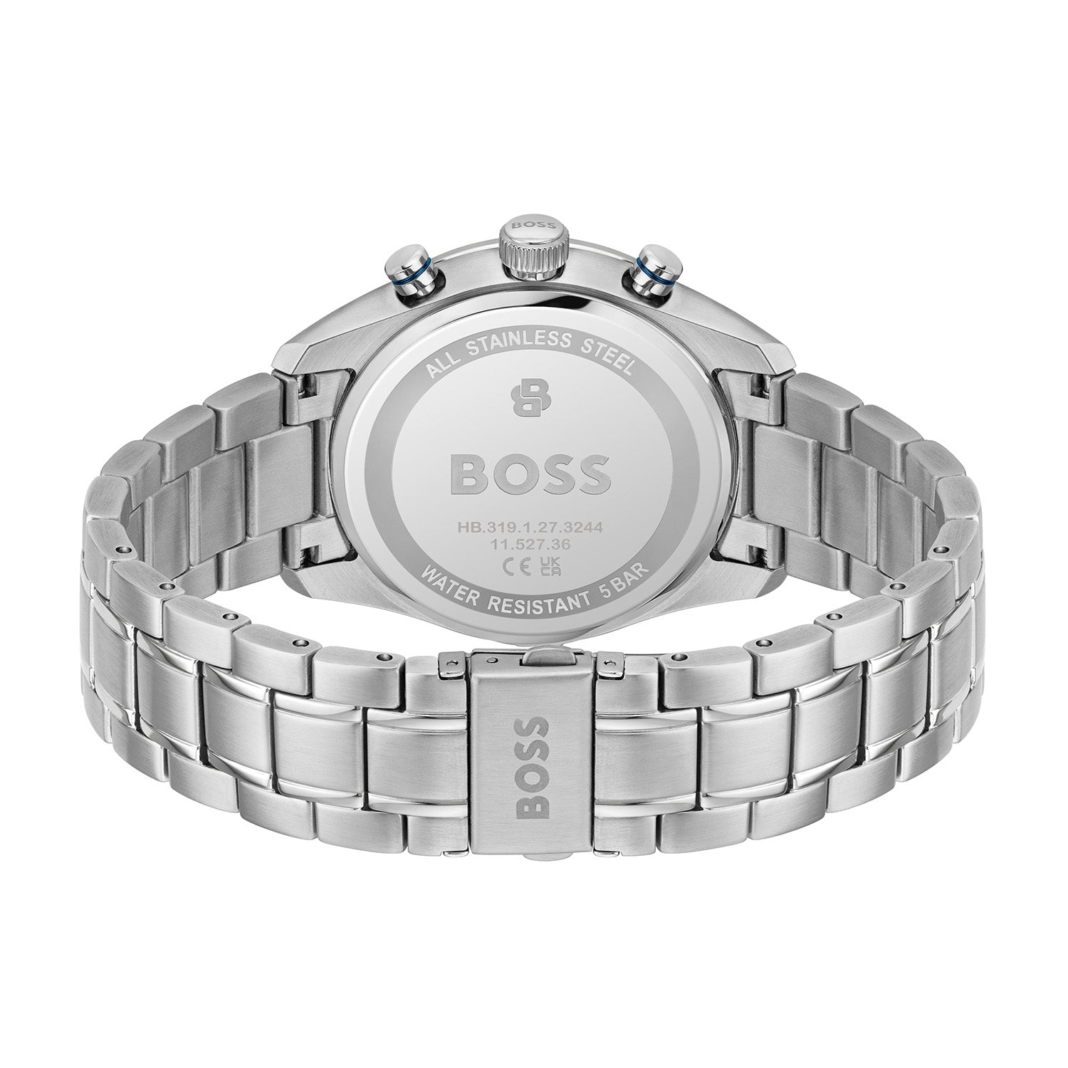 BOSS Grand Prix 1514344 Herrenuhr Schwarz • Quarzwerk • Chronograph-Design, Bild 3