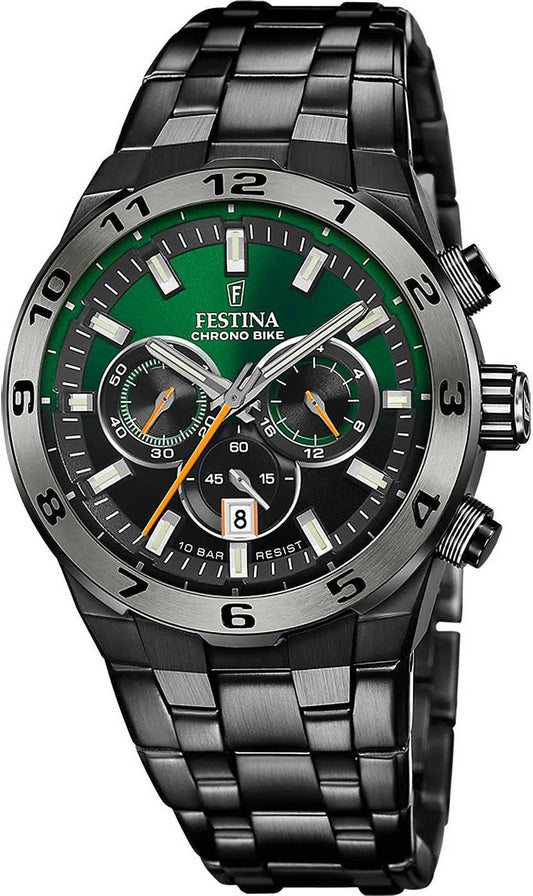 Festina Chrono Bike F20673/2 Montre Homme • Design Chronographe Sportif • Mouvement à Quartz Fiable
