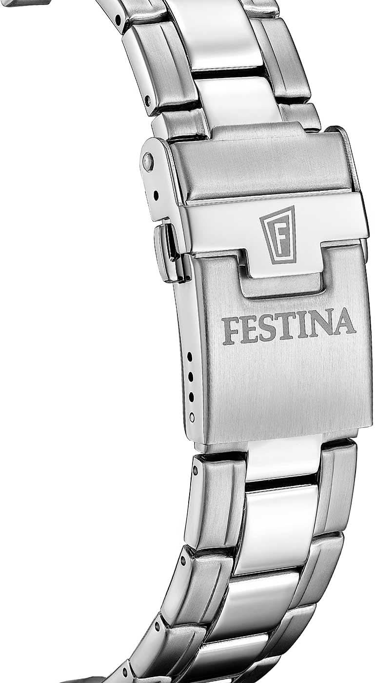 Festina Timeless Chronographe F20694/4 Homme • Acier inoxydable • Chronographe