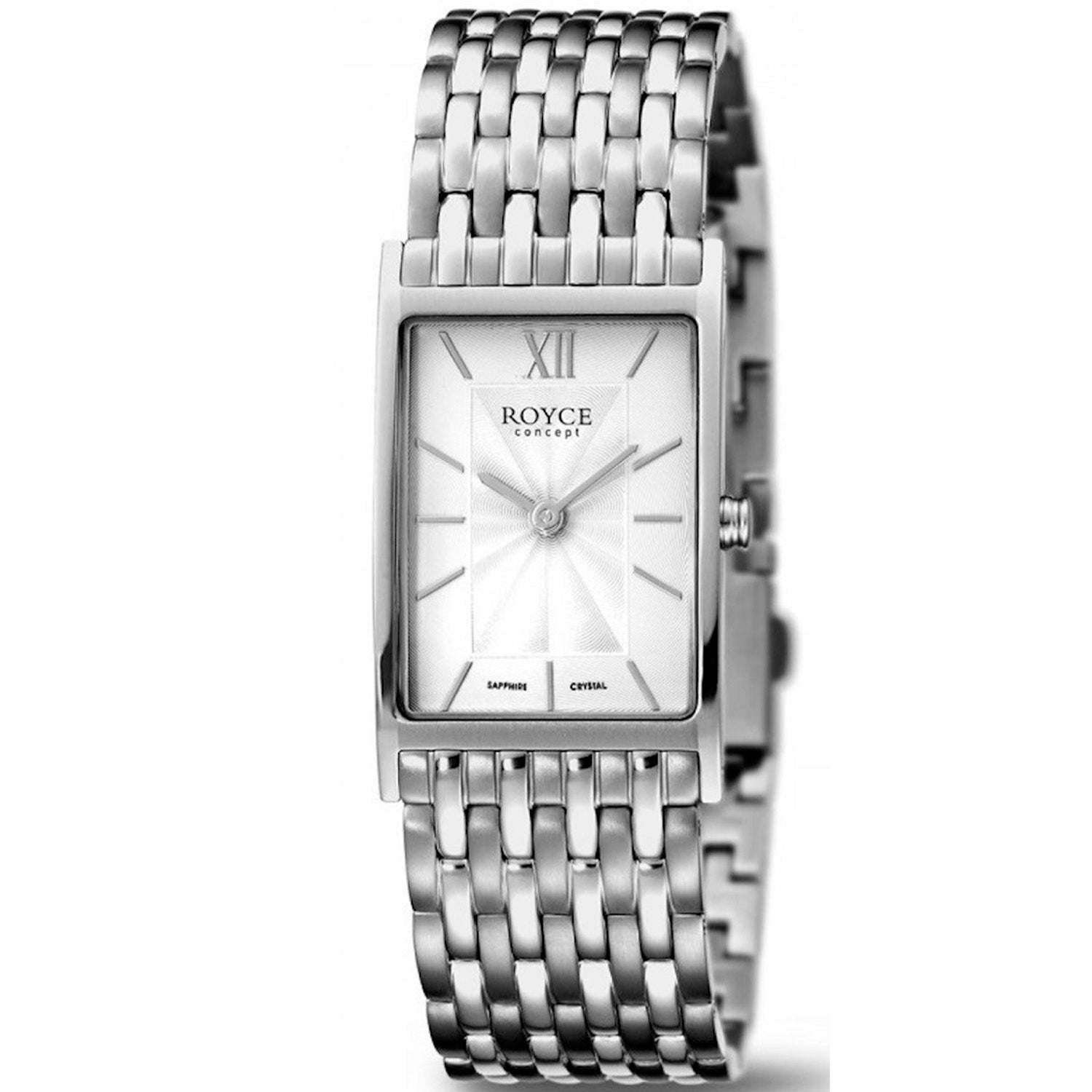 Boccia Titanium Royce 3285-02 Damenuhr Silber • Saphirglas • Titanarmband