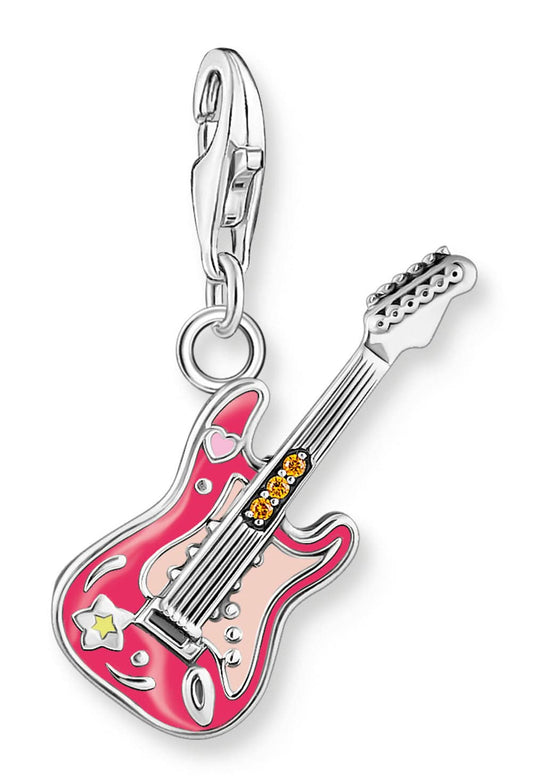 Pendentif Charm Thomas Sabo Guitare Électrique Argent
