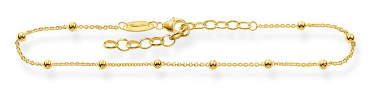 Bracelet de cheville Thomas Sabo Dots doré