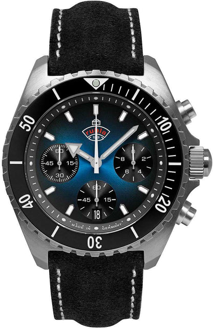 Ruhla Glasbach Cup 49703 Montre Homme • Fabriquée en Allemagne • Chronographe