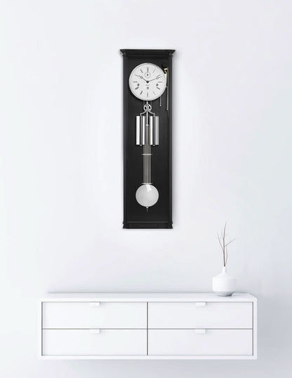 Horloge murale Hermle 87,5x25x13,5 cm bois • Mouvement mécanique • Sonnerie Westminster