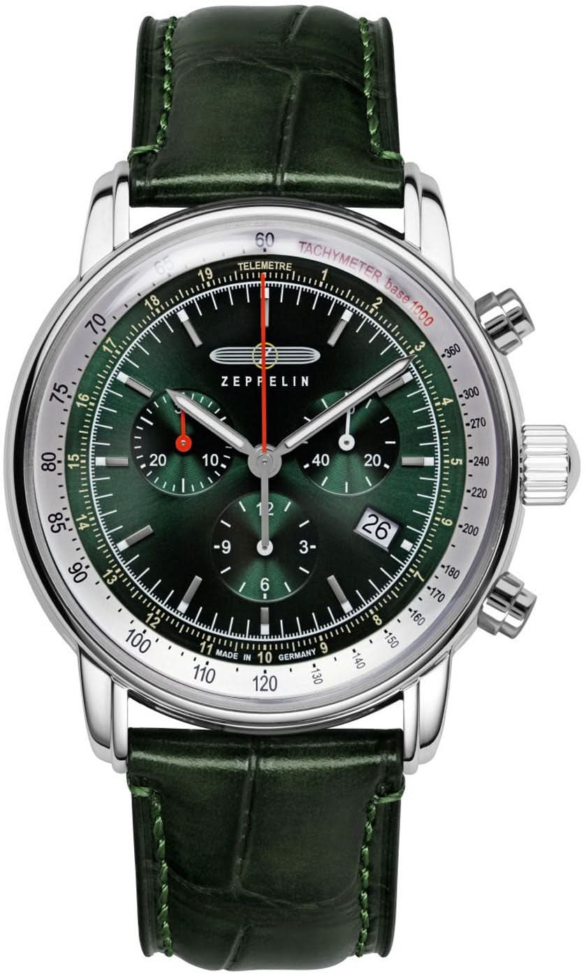 Zeppelin LZ 14 Marine 8888-4 Montre Homme • Fabriquée en Allemagne • Design Vintage