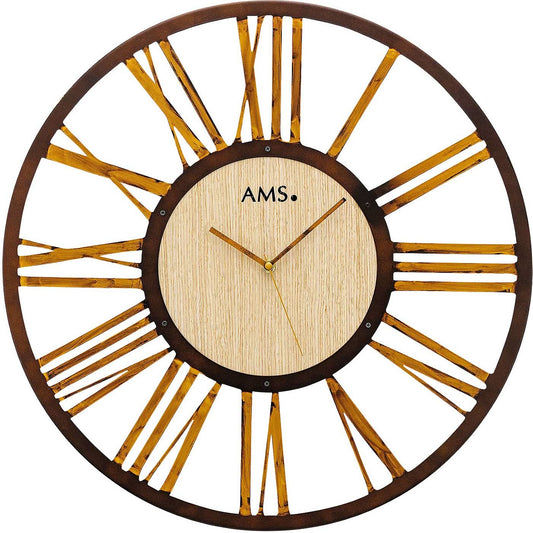 Horloge murale AMS 50x50x5 cm métal • Mouvement à quartz • Made in Germany