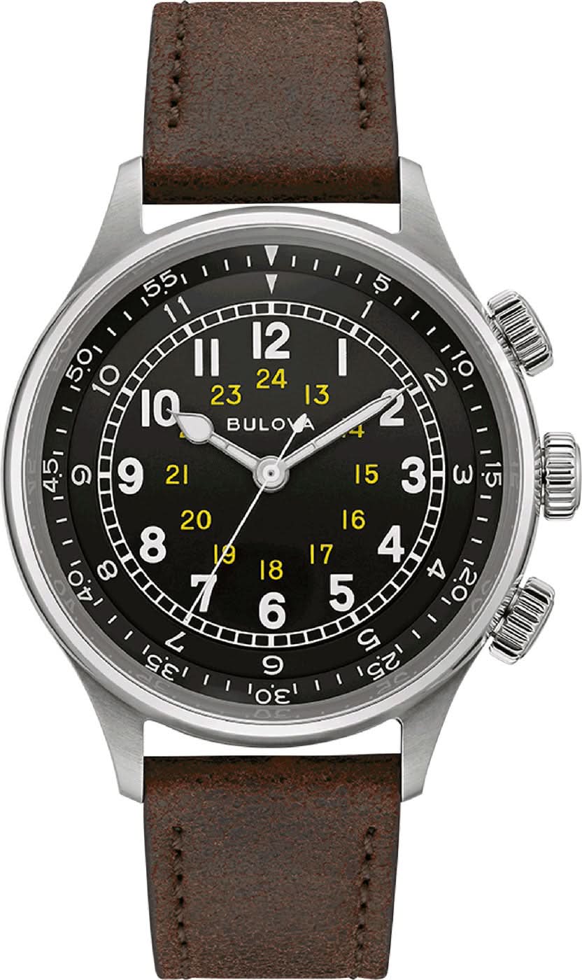 Montre Bulova Regatta 96A245 pour homme • Mouvement automatique • Design fin et élégant