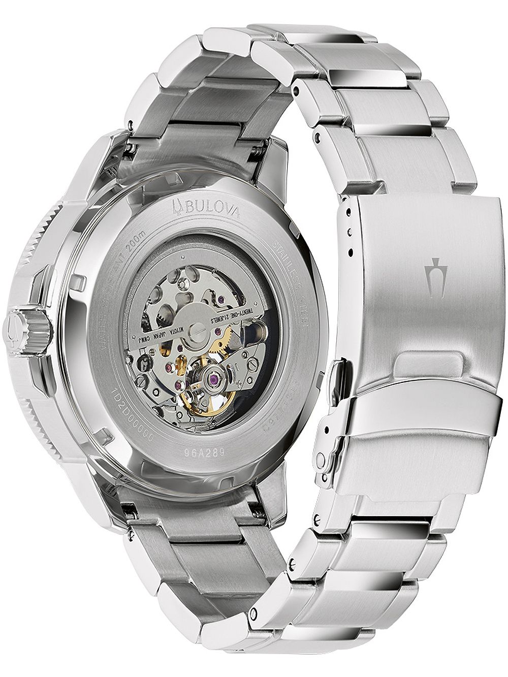 Bulova Marine Star 96A289 Herren Armbanduhr Blau • Automatikwerk • Mineralglas, Bild 3