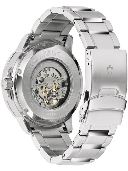 Bulova Marine Star 96A289 Herren Armbanduhr Blau • Automatikwerk • Mineralglas, Bild 3
