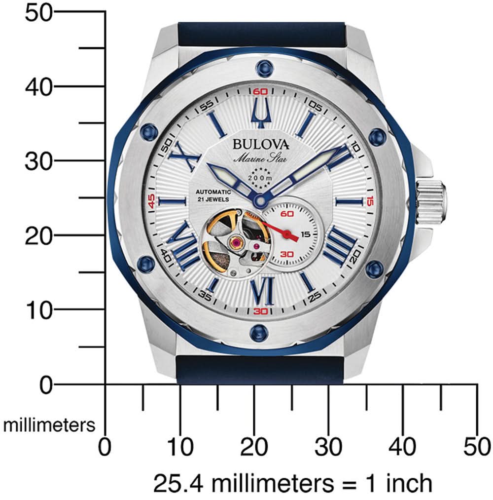 Bulova Marine Star 98A225 Homme • Automatique • 200m