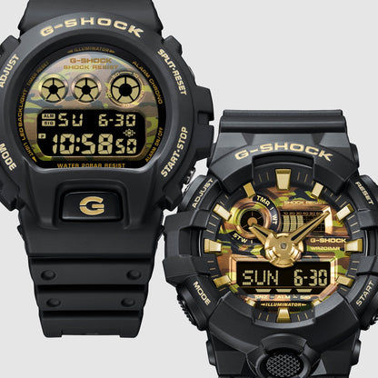 Casio G-Shock GA-700CF-1AER Herren Armbanduhr • Camouflage & Gold Design • 20 BAR Wasserdicht, Bild 5