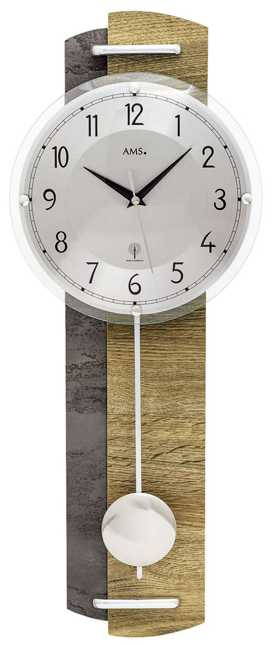 Horloge murale AMS • Design intemporel • Mouvement précis