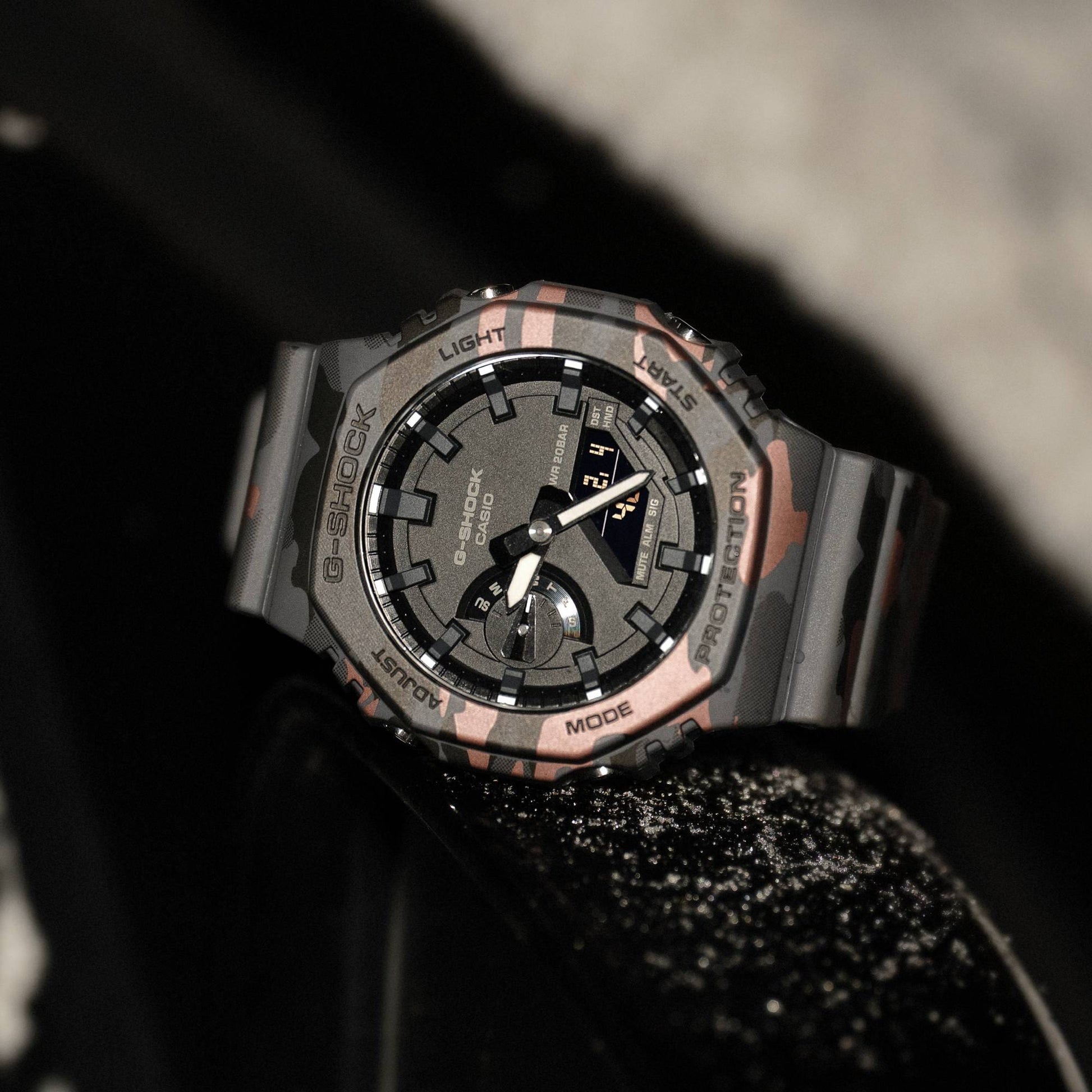 Casio GA-2100CM-8AER Herrenuhr G-Shock • Carbon Core Guard • Biobasiertes Resin, Bild 10