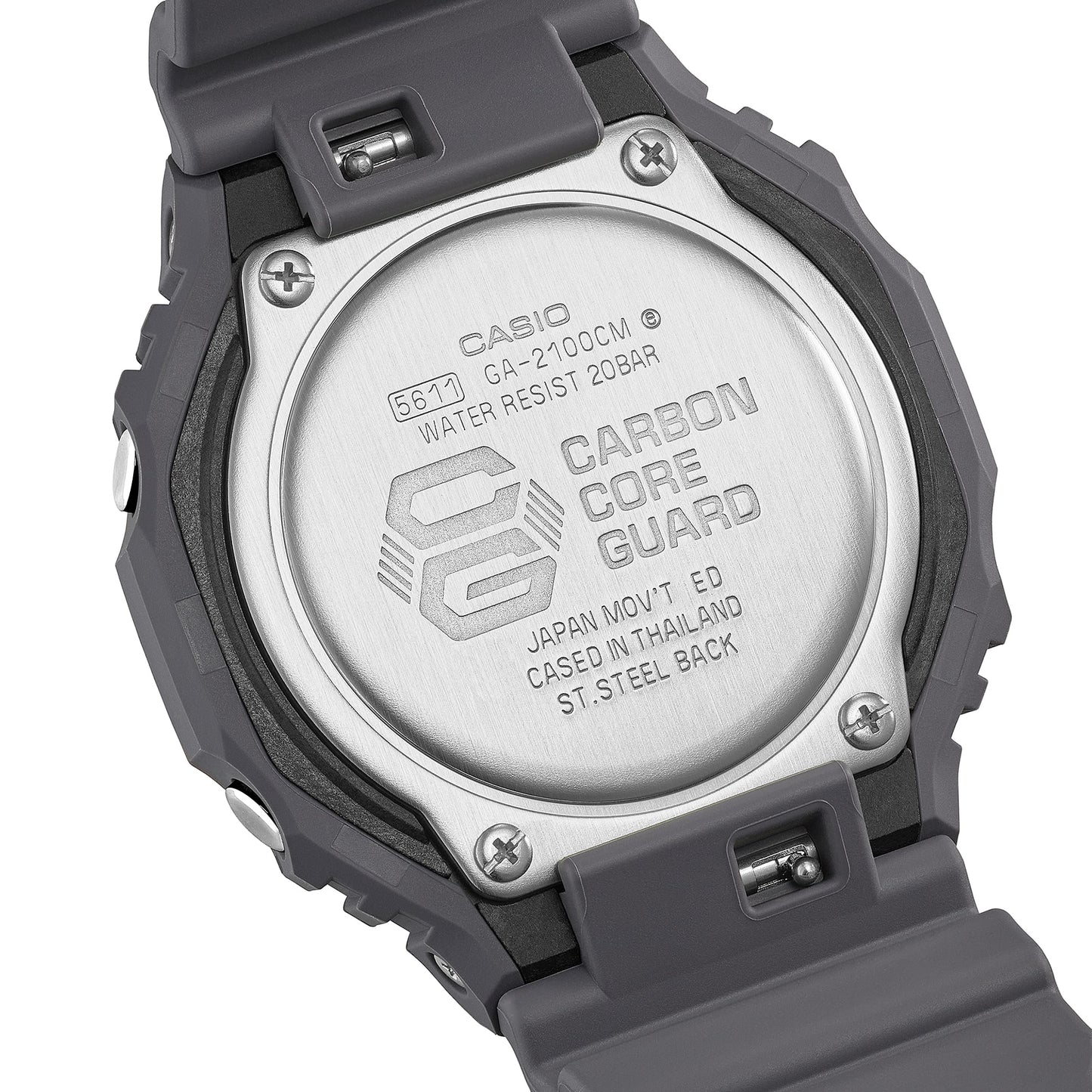 Casio GA-2100CM-8AER Herrenuhr G-Shock • Carbon Core Guard • Biobasiertes Resin, Bild 6