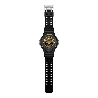 Casio G-Shock GA-700CF-1AER Herren Armbanduhr • Camouflage & Gold Design • 20 BAR Wasserdicht, Bild 7