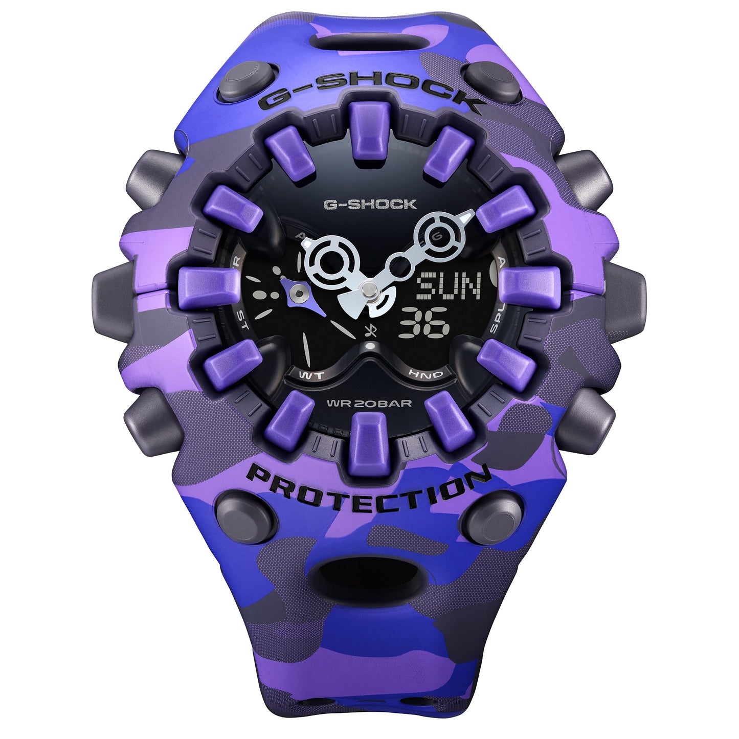 Casio G-Shock GA-V01CMG-6AER Unisex Armbanduhr • Bold Camo Tarnmuster • Stoßfest & 20 bar wasserdicht, Bild 5