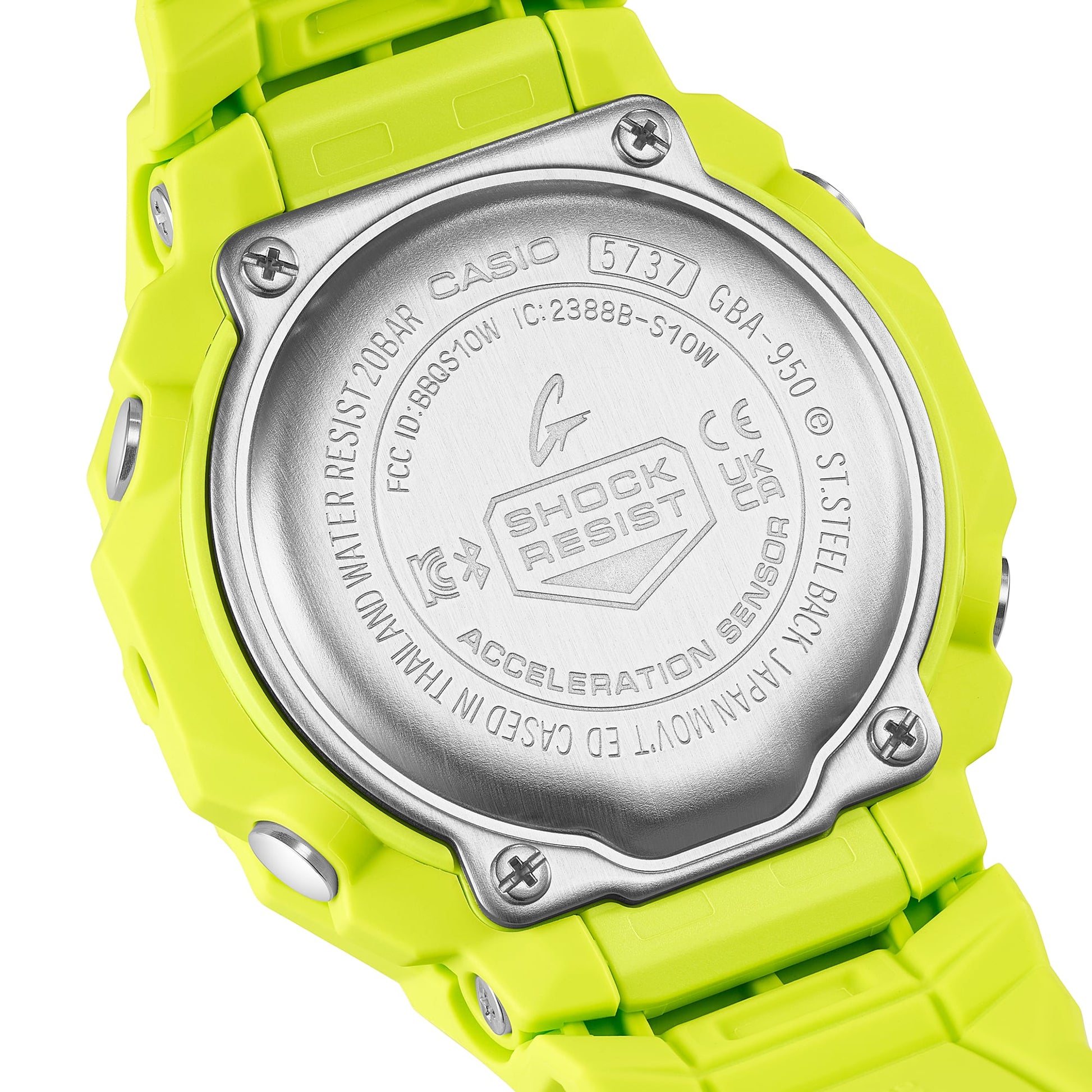 Casio G-Shock GBA-950-9A3ER Herren Armbanduhr • Biobasiertes Resin • Bluetooth Fitness-Tracking, Bild 8