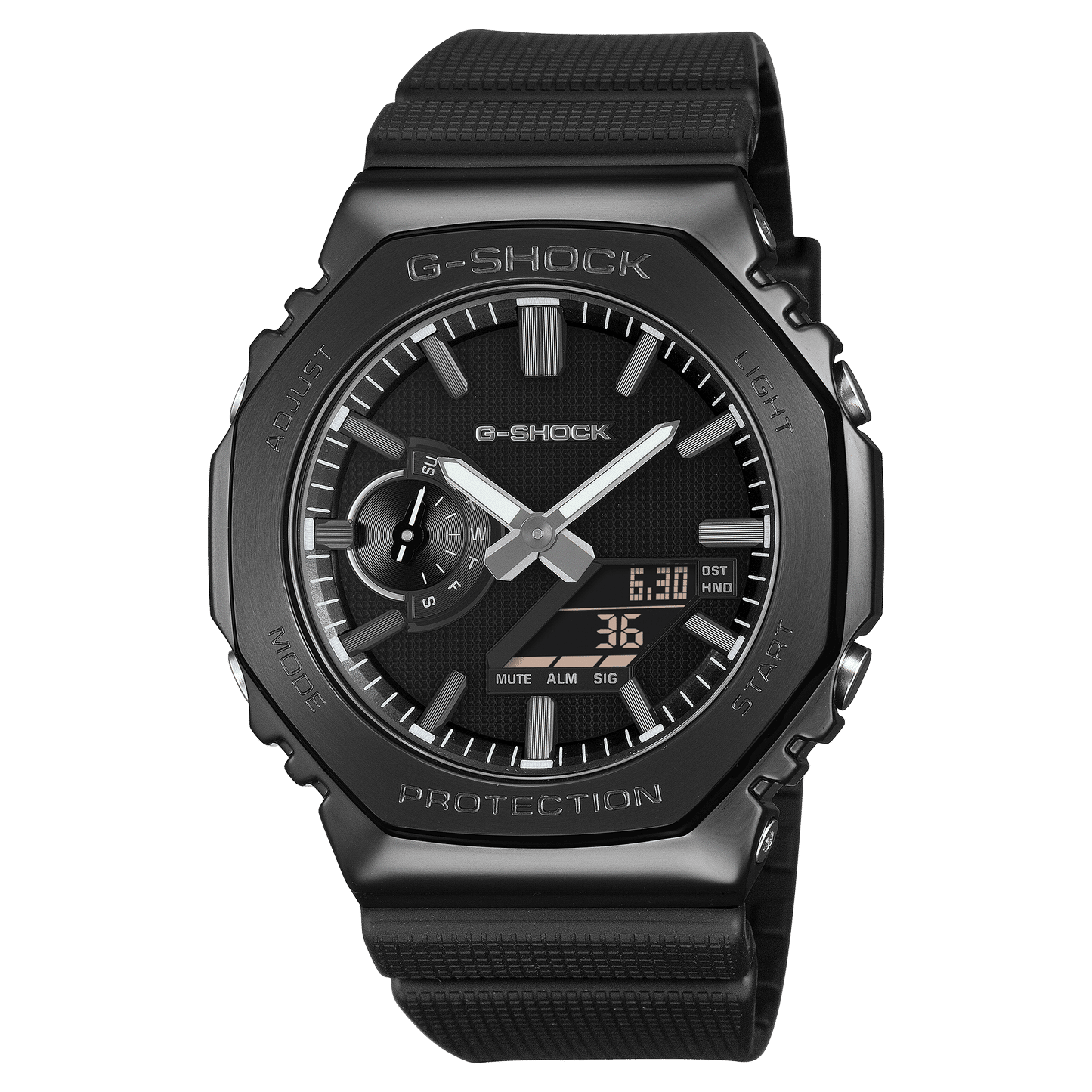 Casio G-SHOCK GM-2100LXB-1AER Herrenuhr • Mattschwarzes Zifferblatt • Bio-Harz-Armband, Bild 2