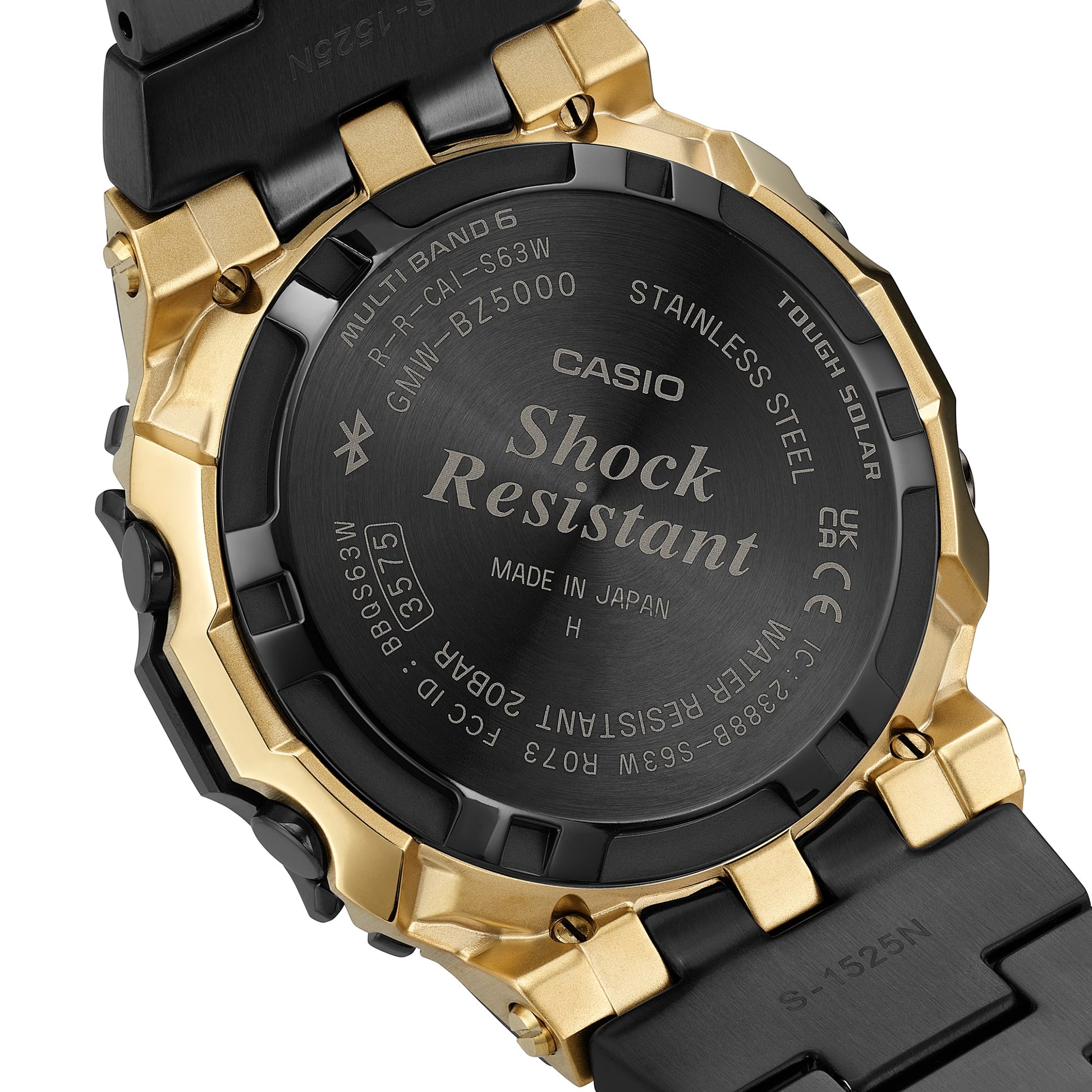 Casio G-Shock GMW-BZ5000BD-1ER Herrenuhr Schwarz • Full-Metal Solar-Funk • Made in Japan, Bild 8