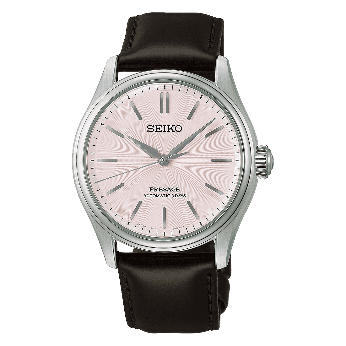 Seiko Presage Classic HCC003J1 Herrenuhr Braun/Rosa • Automatikwerk • Saphirglas