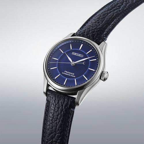 Seiko Presage HCC007J1 Herren Automatikuhr Blau • Arita-Porzellan-Zifferblatt • Saphirglas, Bild 11