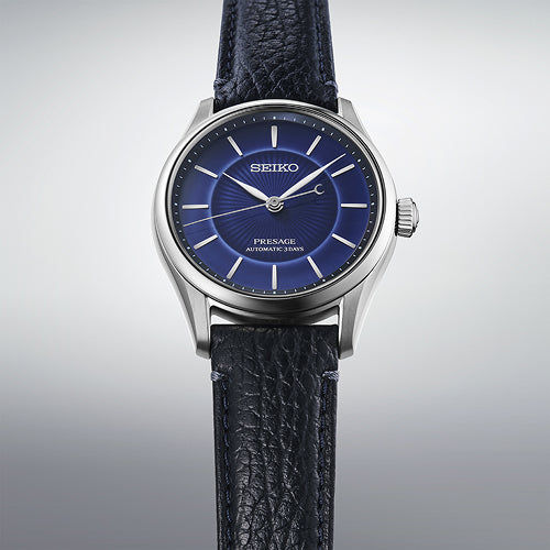 Seiko Presage HCC007J1 Herren Automatikuhr Blau • Arita-Porzellan-Zifferblatt • Saphirglas, Bild 10