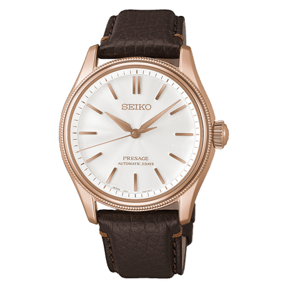 Seiko HCC008J1 Presage Herrenuhr Roségold • Automatikwerk Kaliber 6R51 • Tomioka Limited Edition, Bild 3