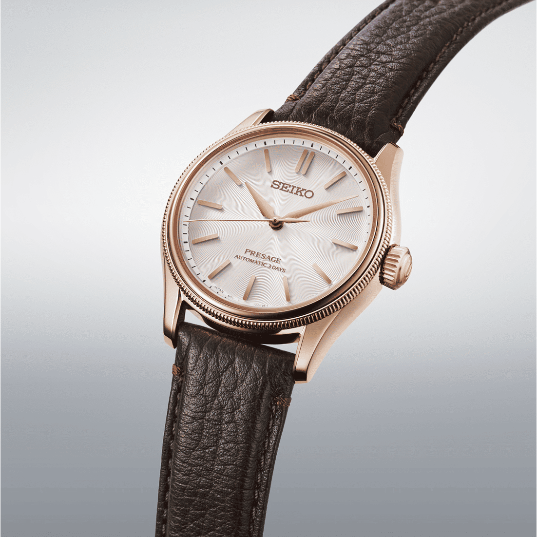 Seiko HCC008J1 Presage Herrenuhr Roségold • Automatikwerk Kaliber 6R51 • Tomioka Limited Edition, Bild 8