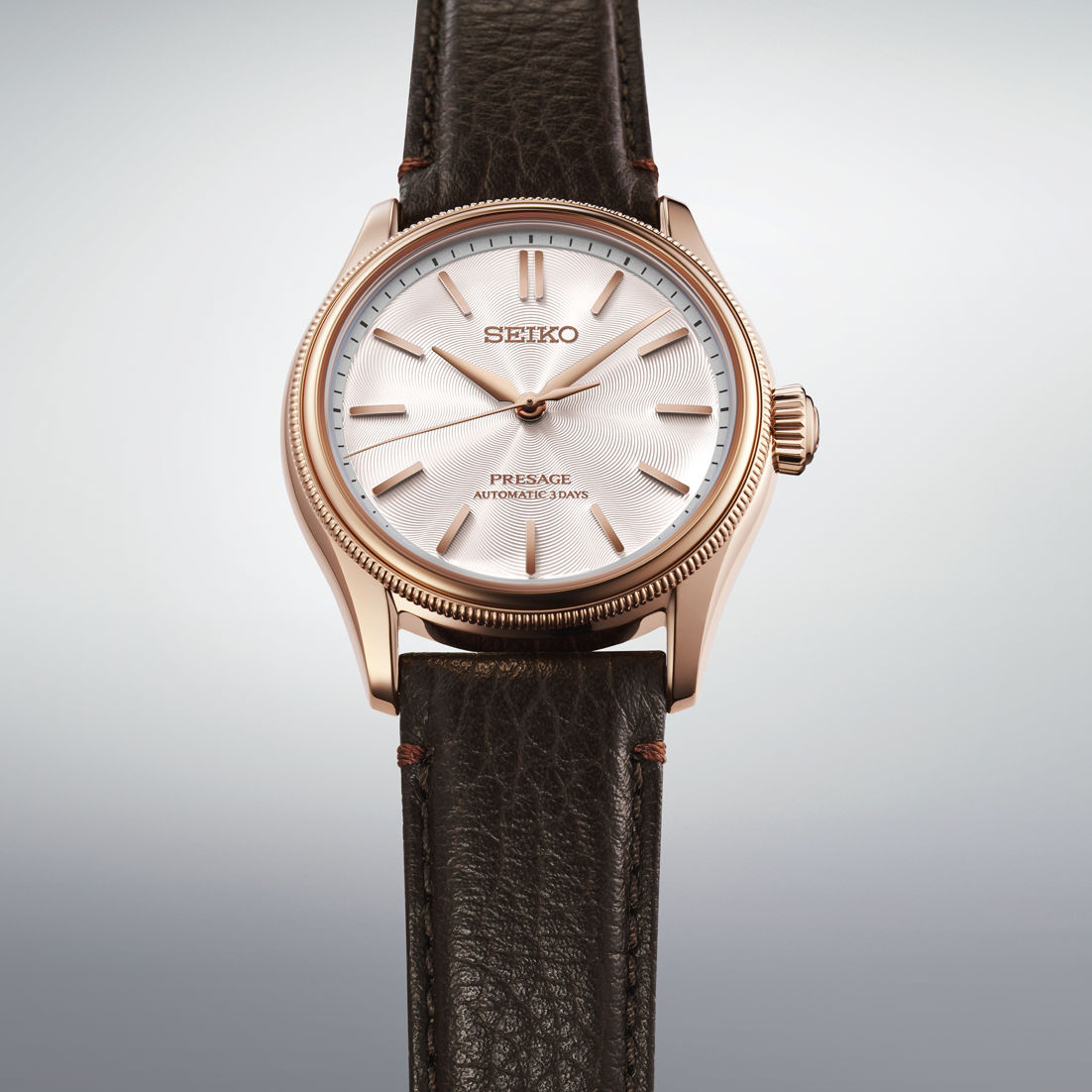 Seiko HCC008J1 Presage Herrenuhr Roségold • Automatikwerk Kaliber 6R51 • Tomioka Limited Edition, Bild 9