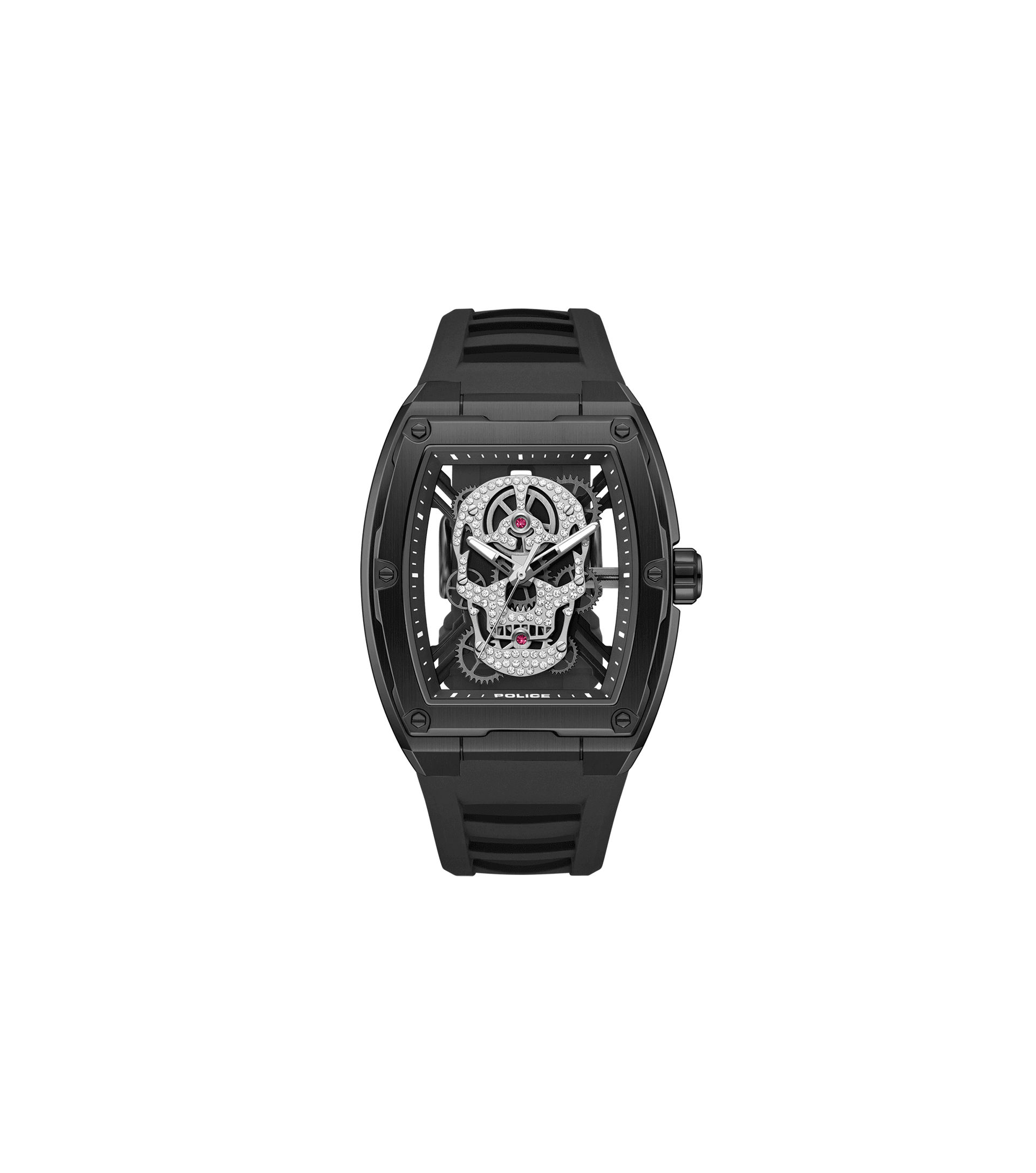 Police Cranium PEWJM0081302 Herren • Tonneau-Gehäuse • 5 ATM Wasserdicht