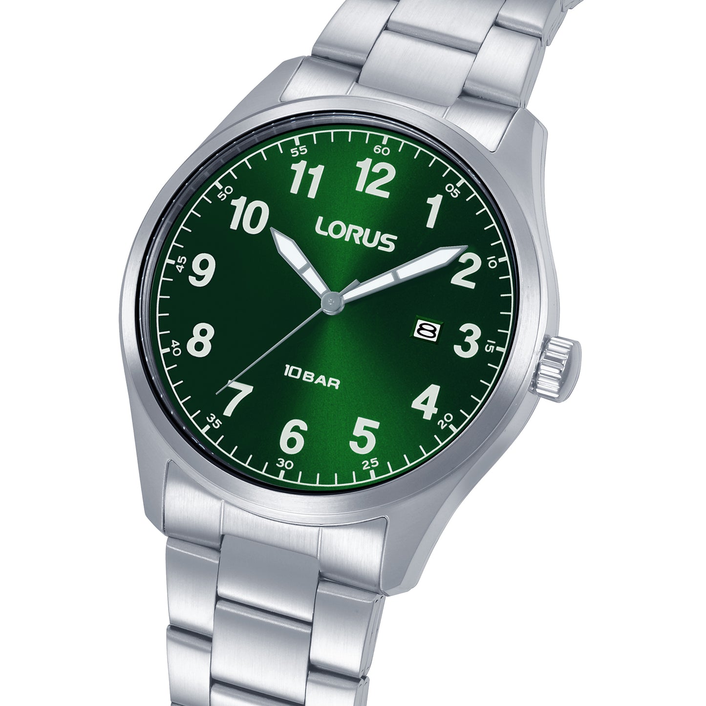 Lorus Sports RH975SX9 Herrenuhr • Dunkelgrünes Sunray-Zifferblatt • 10 bar Wasserdicht, Bild 2