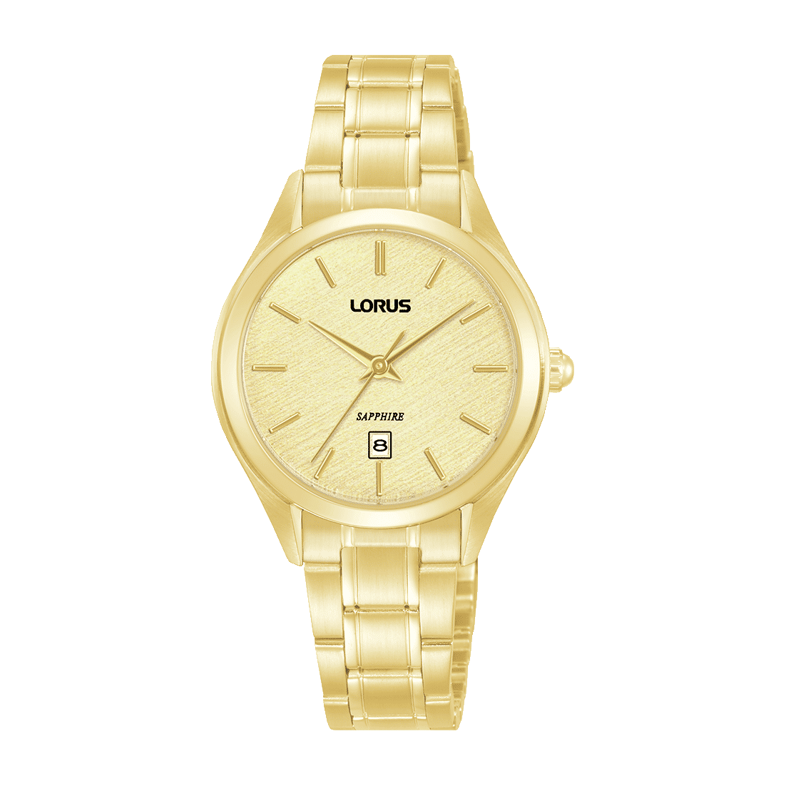 Lorus Classic RJ294BX9 Damen Armbanduhr • Saphirglas • Datumsanzeige