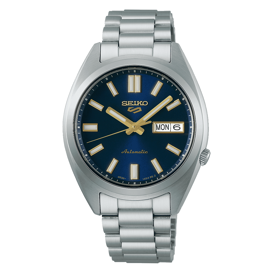 Montre Seiko 5 Sports SRPL55K1 pour homme • Mouvement automatique calibre 4R36 • Masse luminescente LumiBrite