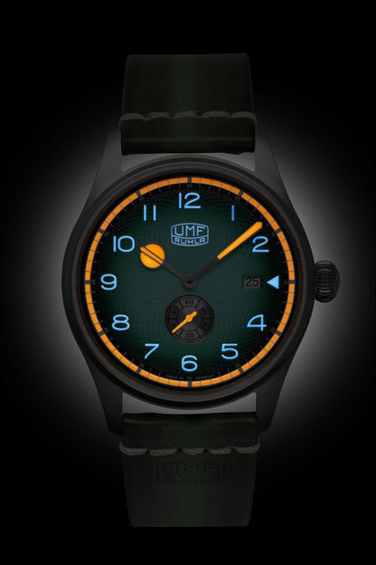 Montre homme UMF Ruhla 1134-4 • Fabriquée en Allemagne • Verre saphir