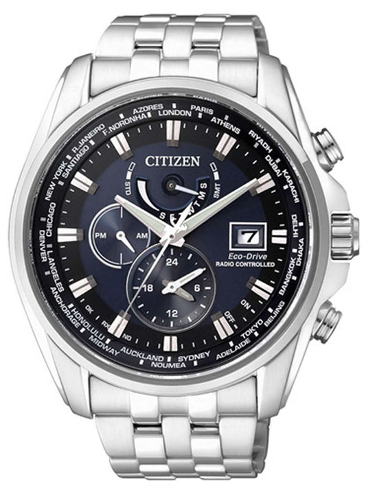 Citizen AT9030-55L Montre Homme • Eco-Drive Radio-pilotée • Verre Saphir