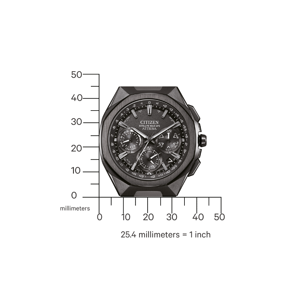 Citizen Attesa CC4105-69E Herrenuhr • Solar Satellite GPS • Chronograph, Bild 4