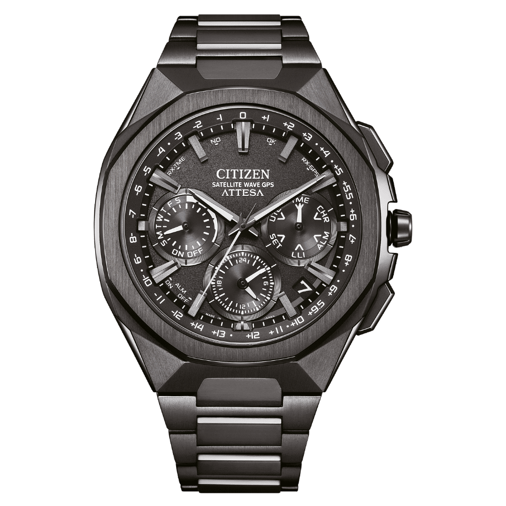 Citizen Attesa CC4105-69E Herrenuhr • Solar Satellite GPS • Chronograph