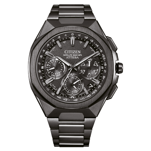 Citizen Attesa CC4105-69E Herrenuhr • Solar Satellite GPS • Chronograph