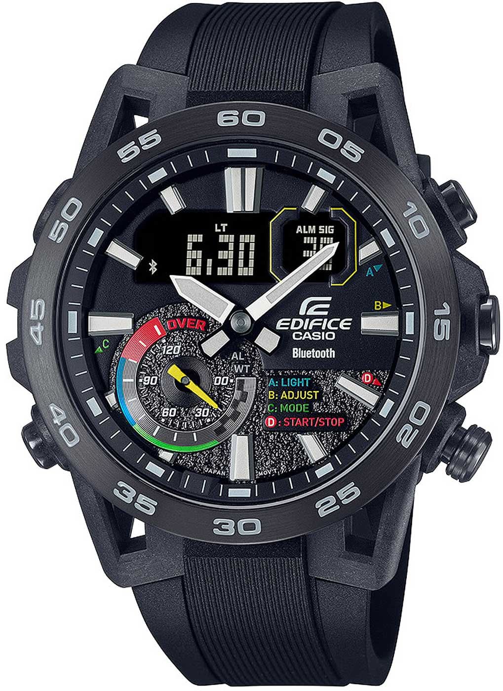 Casio Edifice ECB-40MP-1AEF Montre Homme • Fonctions intelligentes • Heure universelle