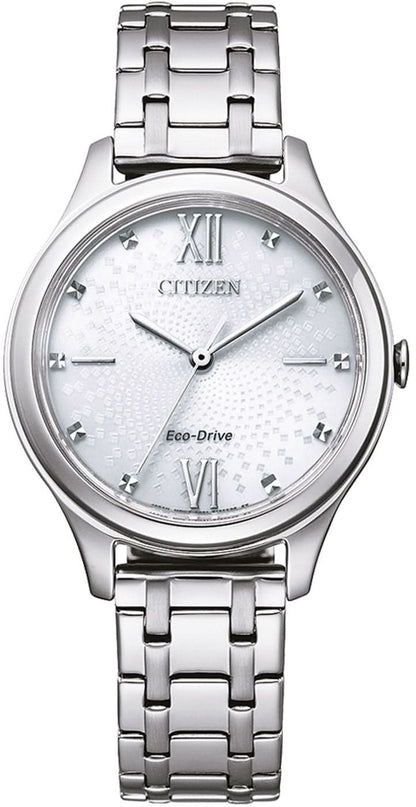 Citizen EM0500-73A Montre pour femme • Bracelet en acier inoxydable • Boucle déployante